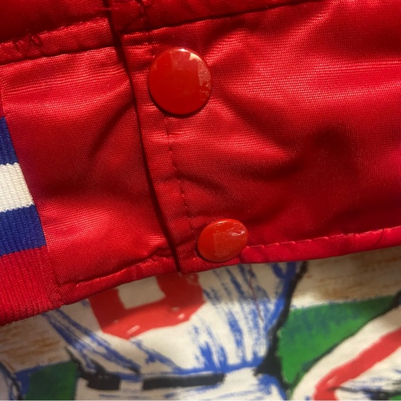 Vintage Washington Capitals Satin Starter Jacket - Picture 3 of 9